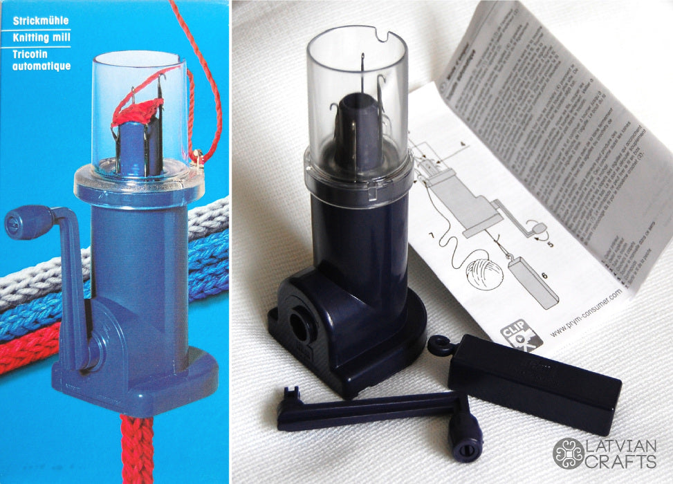 Hand-operated braiding machine /Prym + 50g of Bravo yarn for free!
