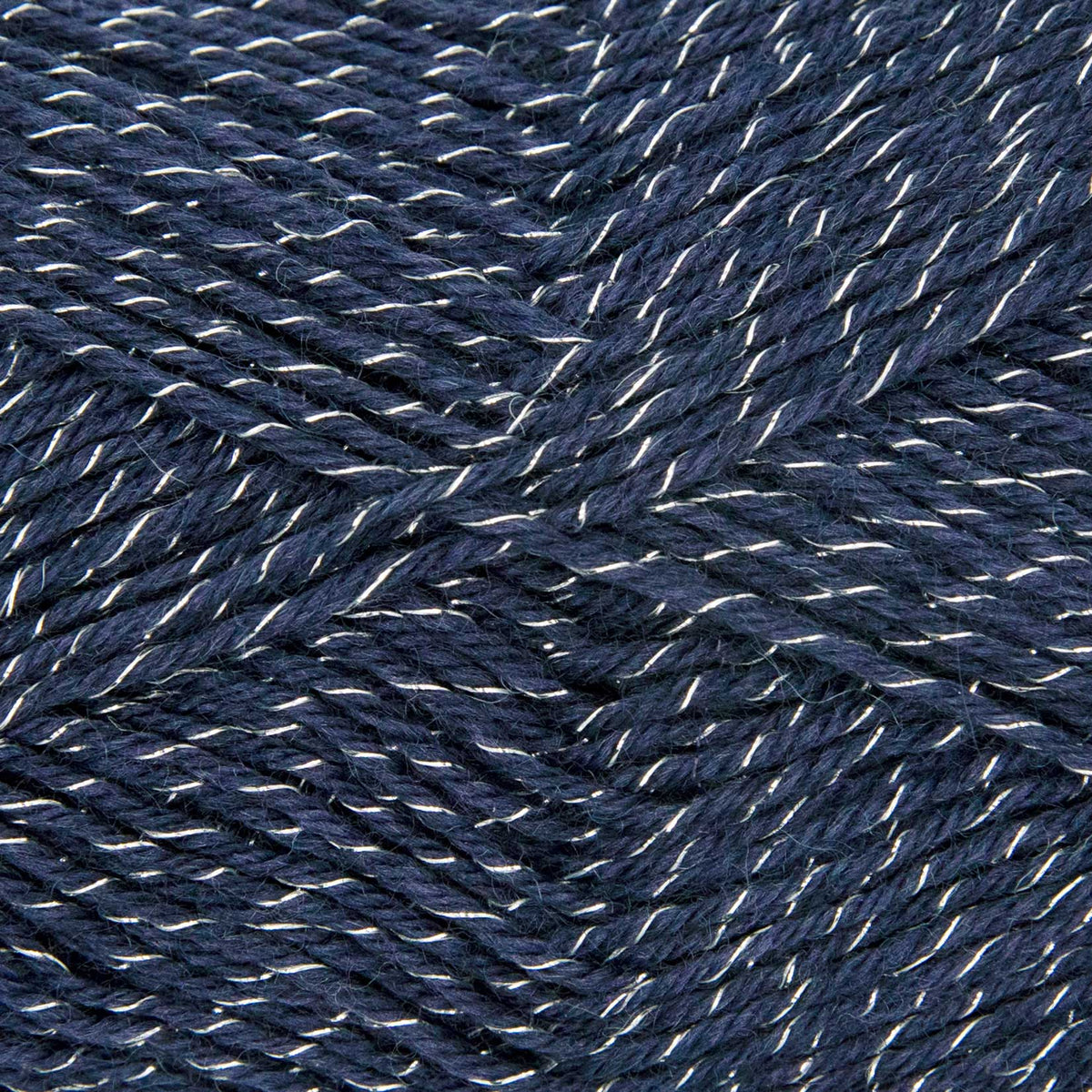 Hot Socks Glitter /Gründl/ 4-diegu zeķu dzija ar spīdumu 100g #09 "Flotes zils"