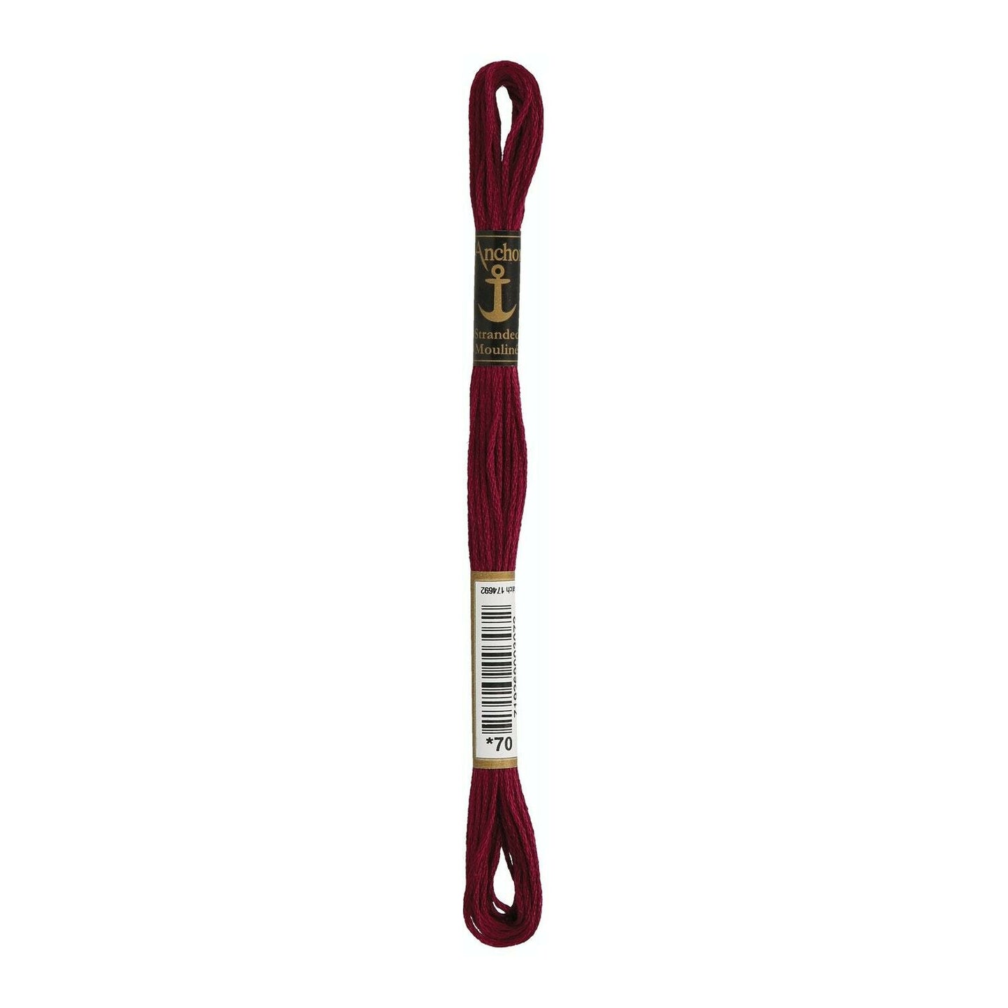 Embroidery thread Anchor Mouline, 100% cotton, 8m, #00070