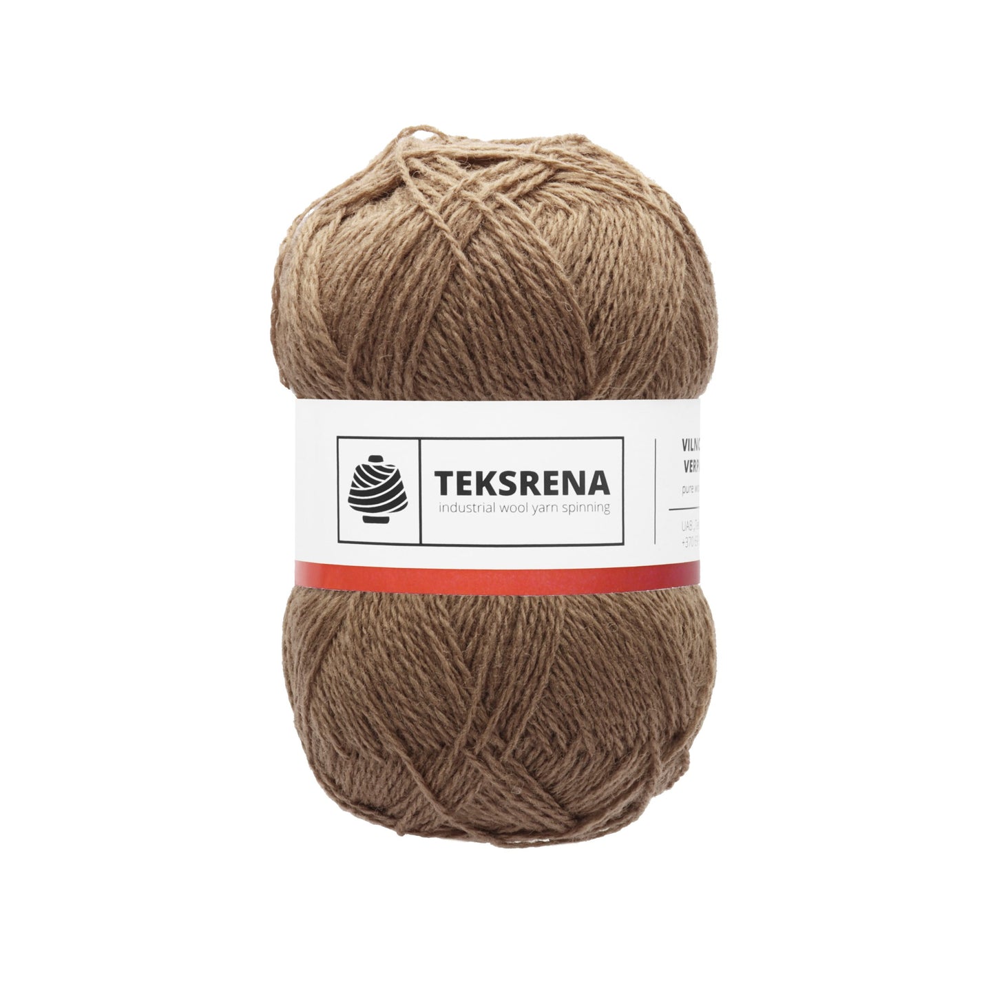 Nm 7/2 100% vilna /Teksrena/ #264 "Kafija ar pienu"