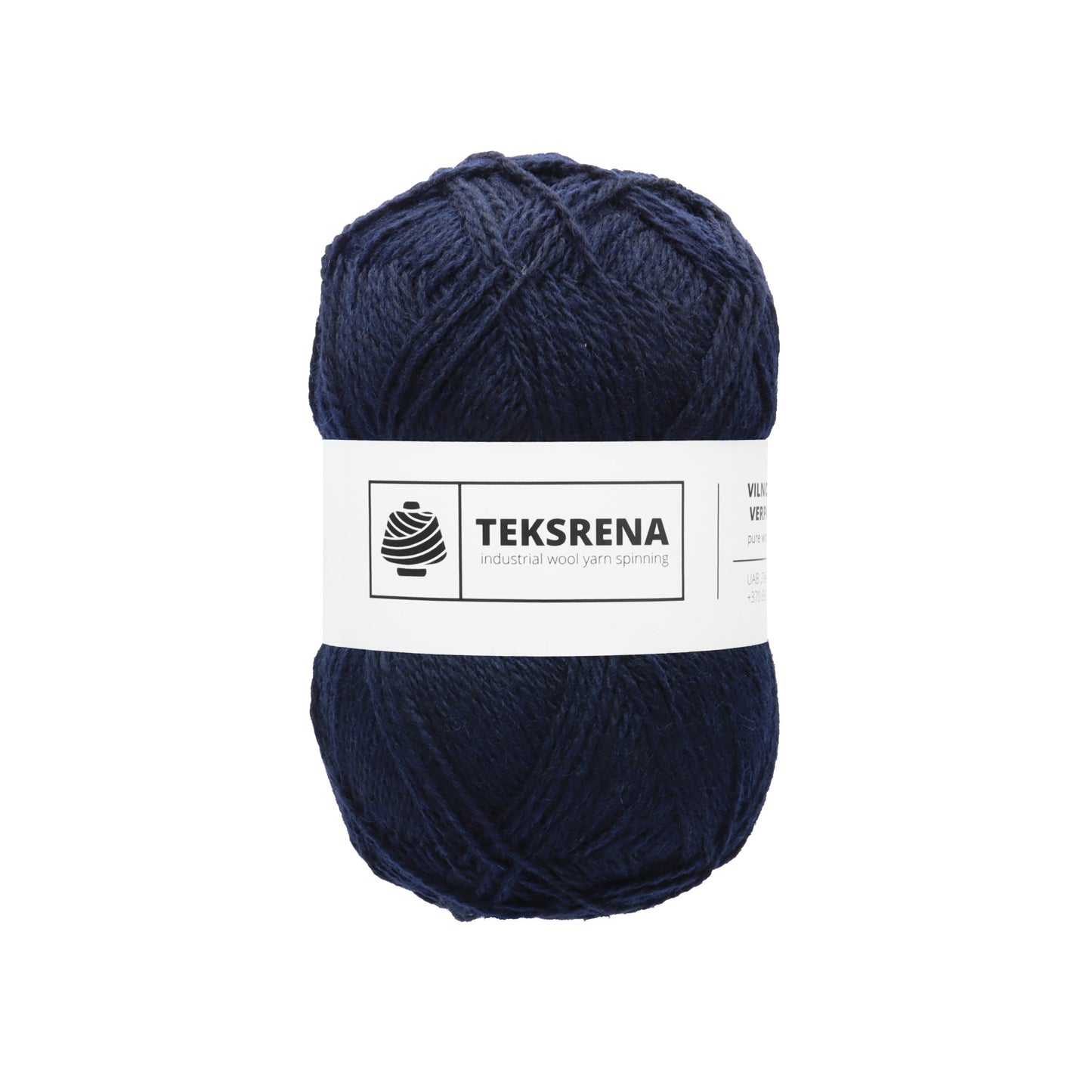 Nm 9/2/ 100% merino wool /Texrena 100g #480 "Dark navy blue"