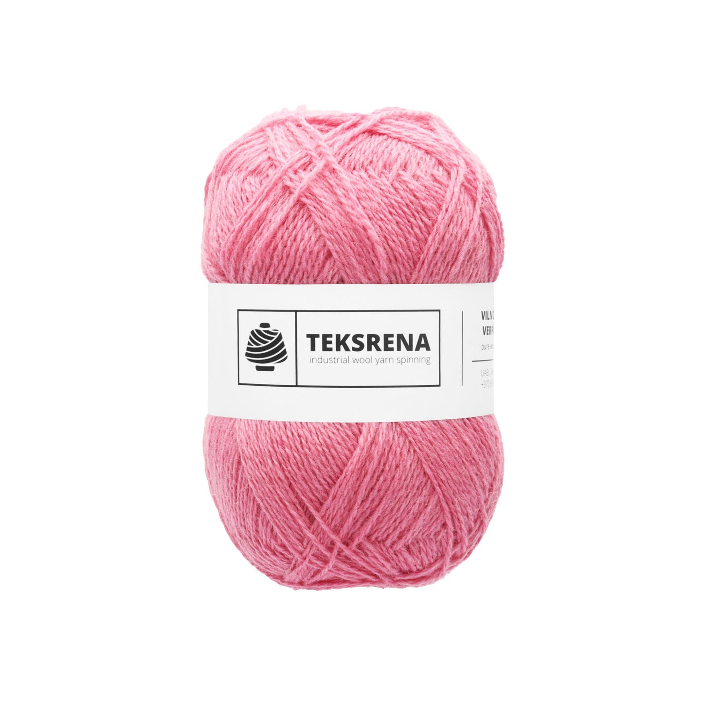 TEKSRENA 100% vilna NM 7/2 100g #500 "Rozā II"