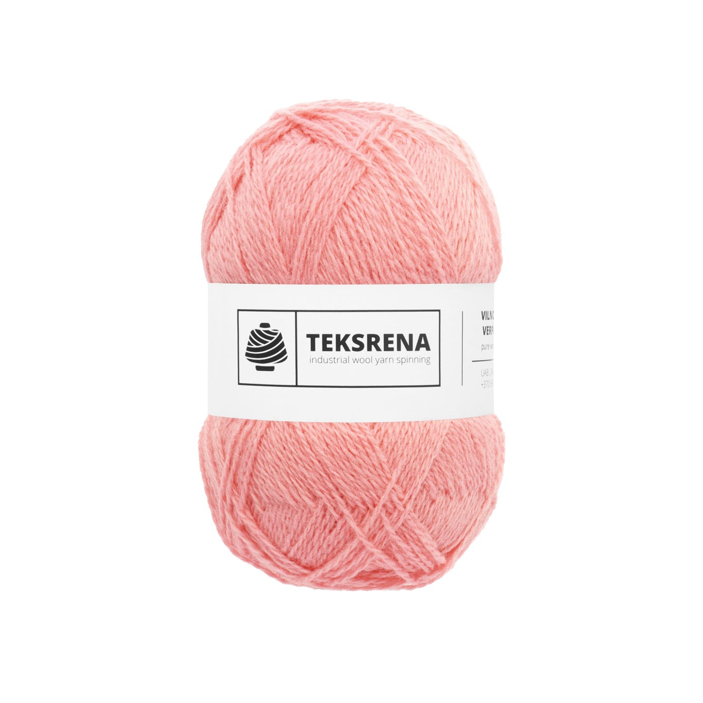 Nm 7/2 100% vilna /Teksrena/ #525 "Laškrāsa"