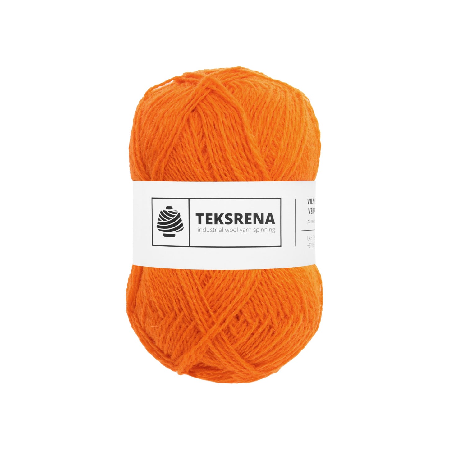Nm 9/2/ 100% meriinovill /Texrena 100g #760 "Oranž"