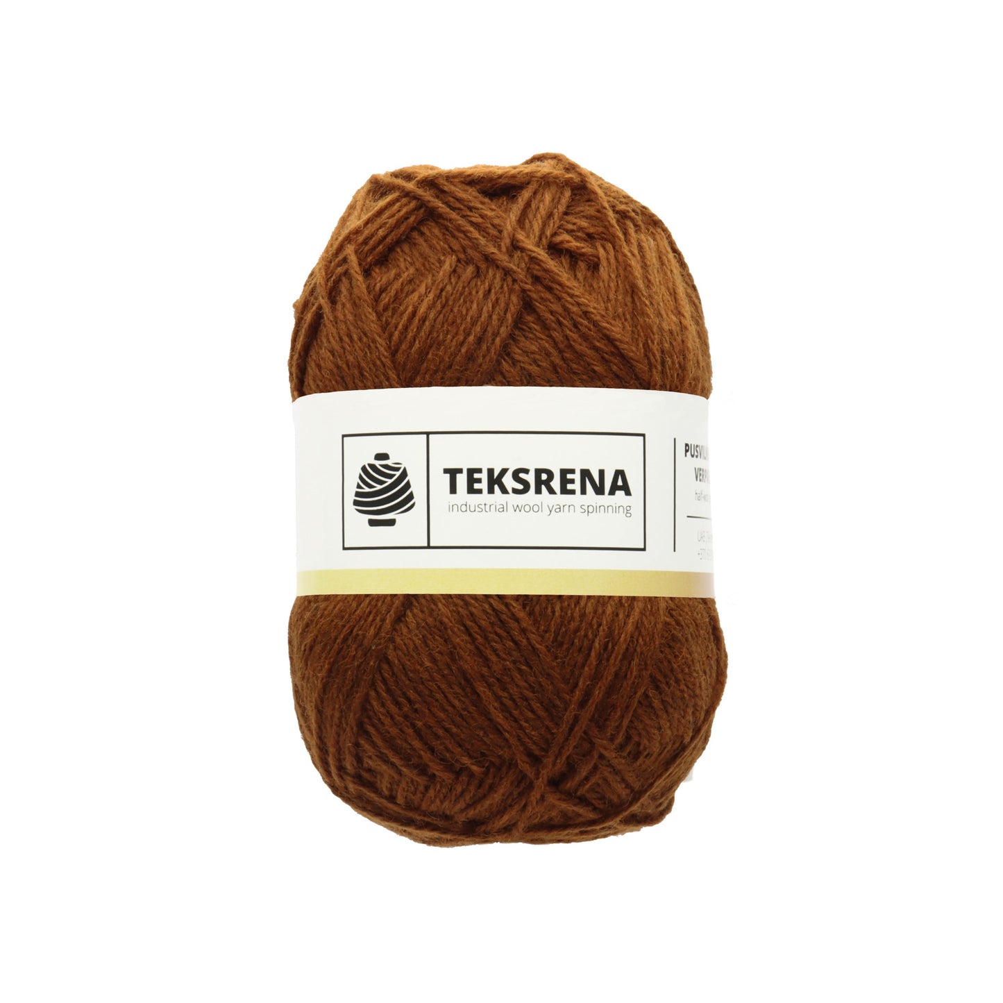 Nm 9/2/ 100% merino wool /Texrena 100g #85 "Dark caramel"
