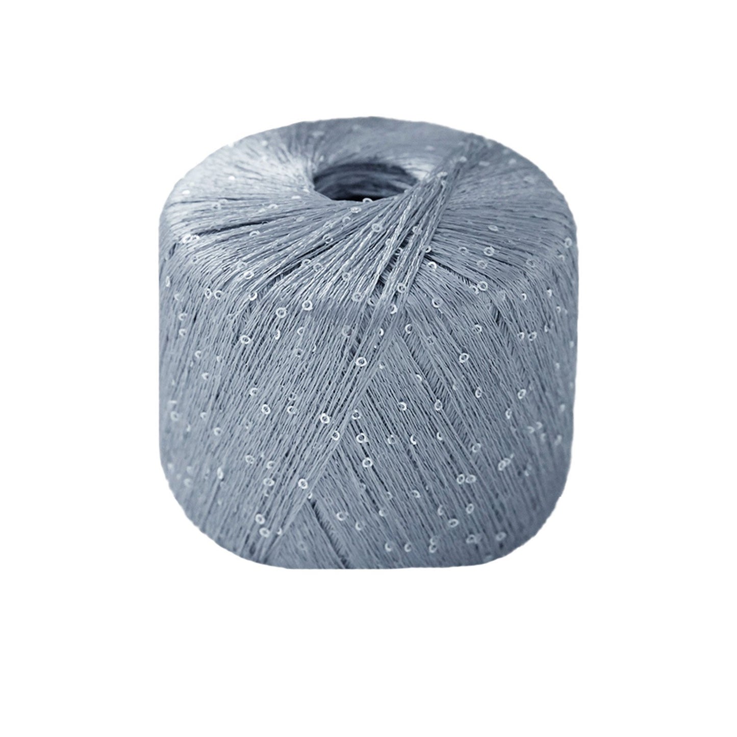 Paillettes /Lana Gatto/ 25g 195m #8604 "Pelēkzila"