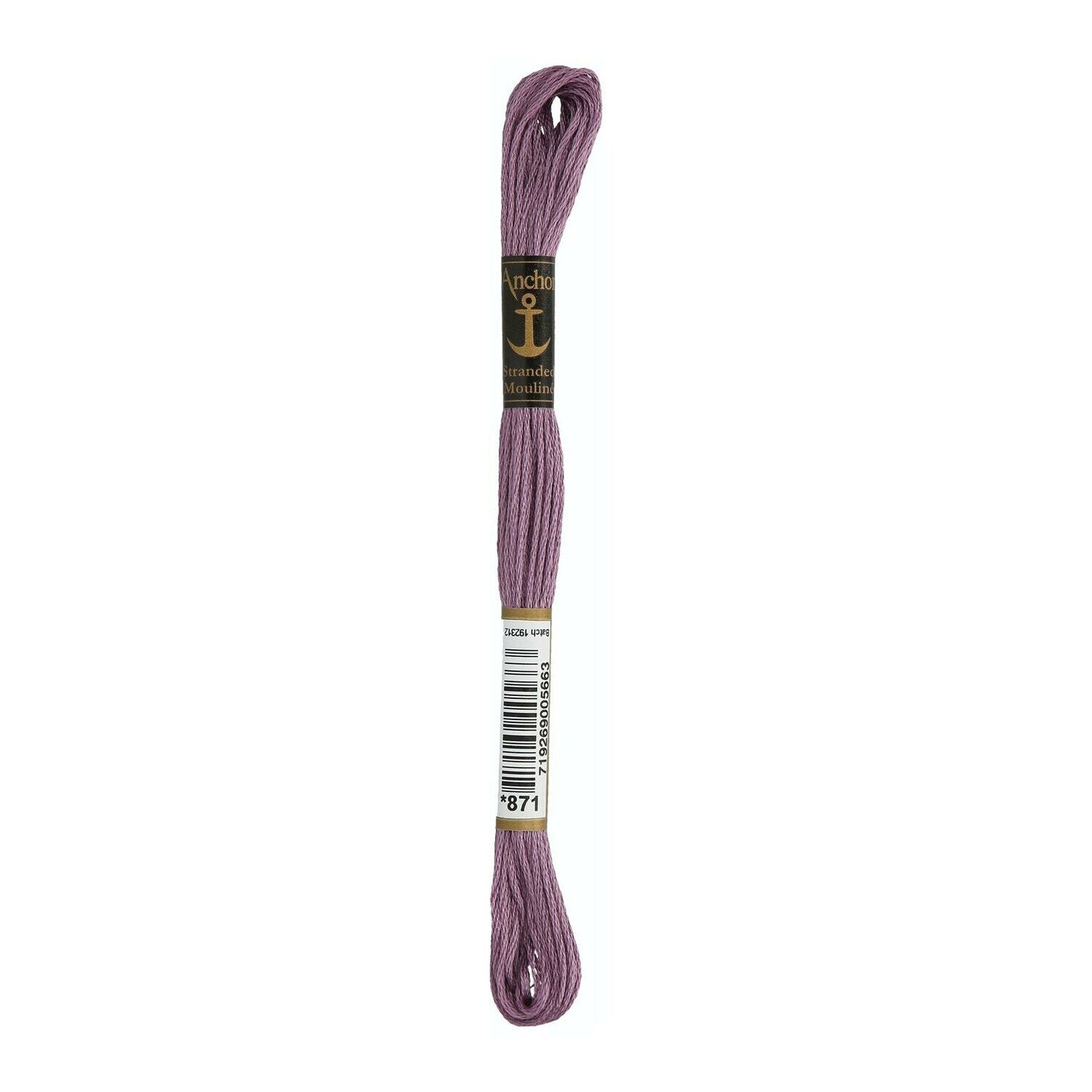 Embroidery thread Anchor Mouline, 100% cotton, 8m, #00871