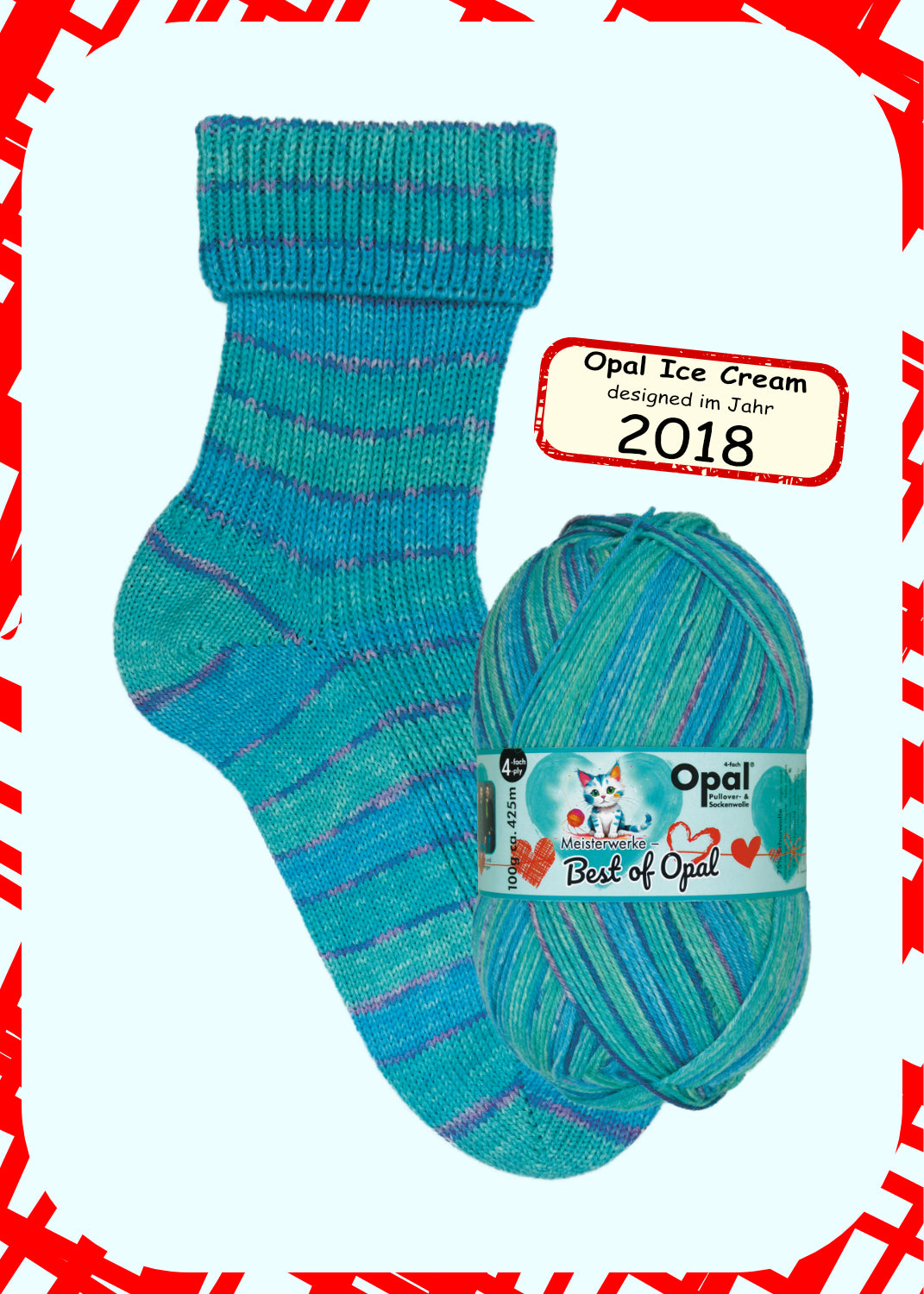 OPAL 4-diegu MEISTERWERKE - BEST of OPAL 100g #9694 "Mmm, saldējums!" IEROBEŽOTS IZLAIDUMS!