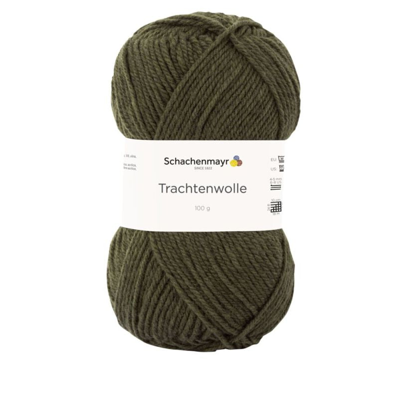 Trachtenwolle/ Schachenmayr/ 100g #00071 "Svina zaļs" - Noliktavas izpārdošana!