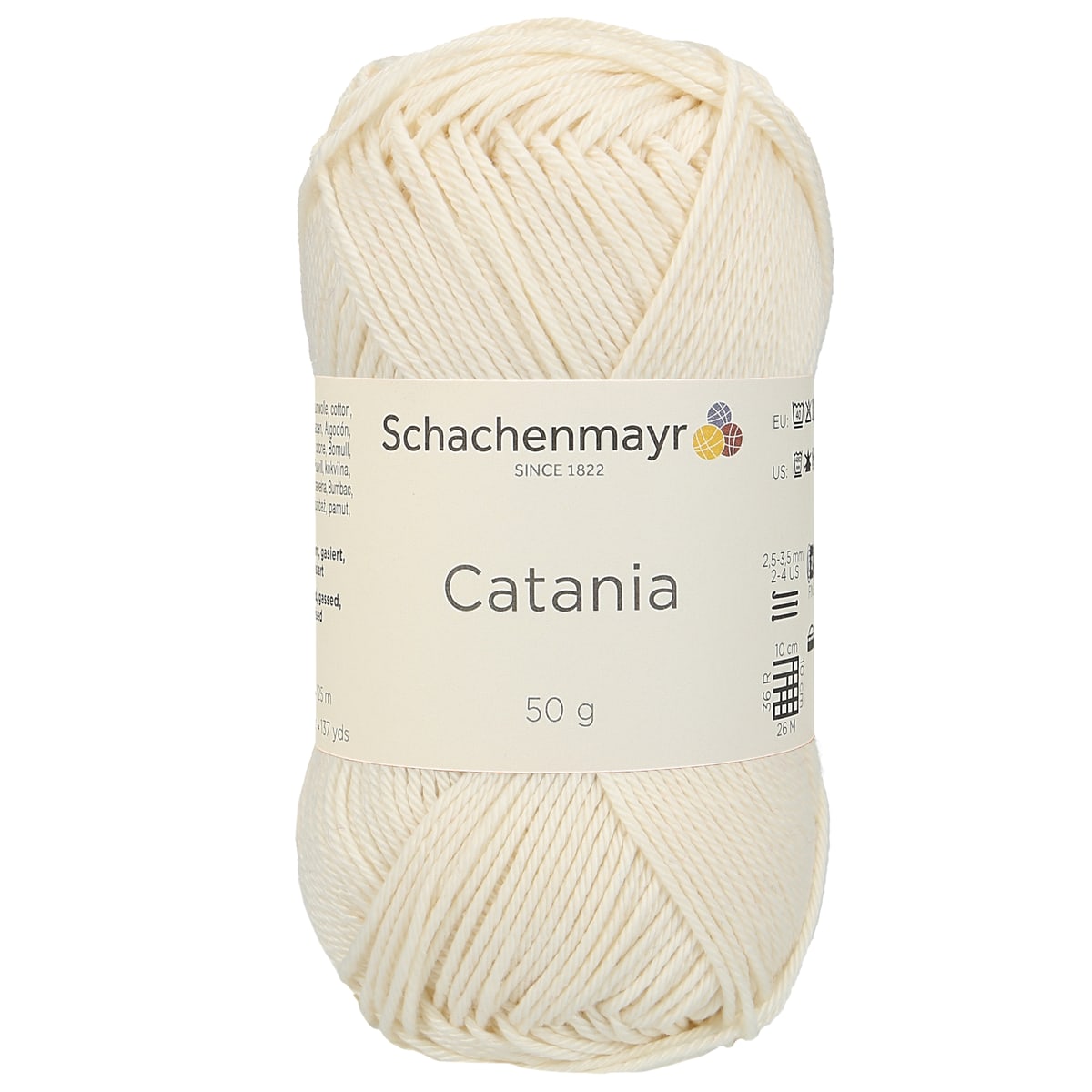 Catania /Schachenmayr/ 50g #00130 "Krēms"