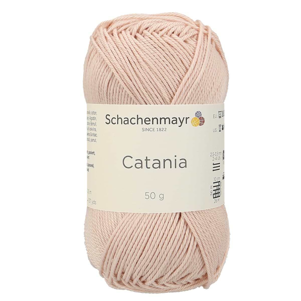 Catania /Schachenmayr/ 50g #00263 "Mīksta aprikoze"
