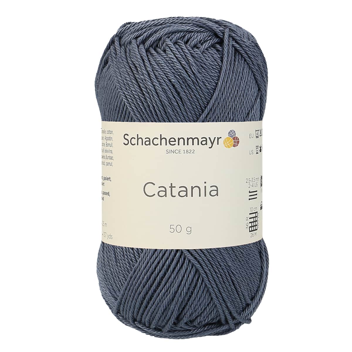 Catania /Schachenmayr/ 50g #00393 "Grafīts"