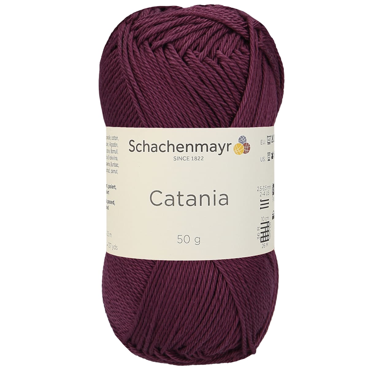 Catania /Schachenmayr/ 50g #00394 "Burgundietis"