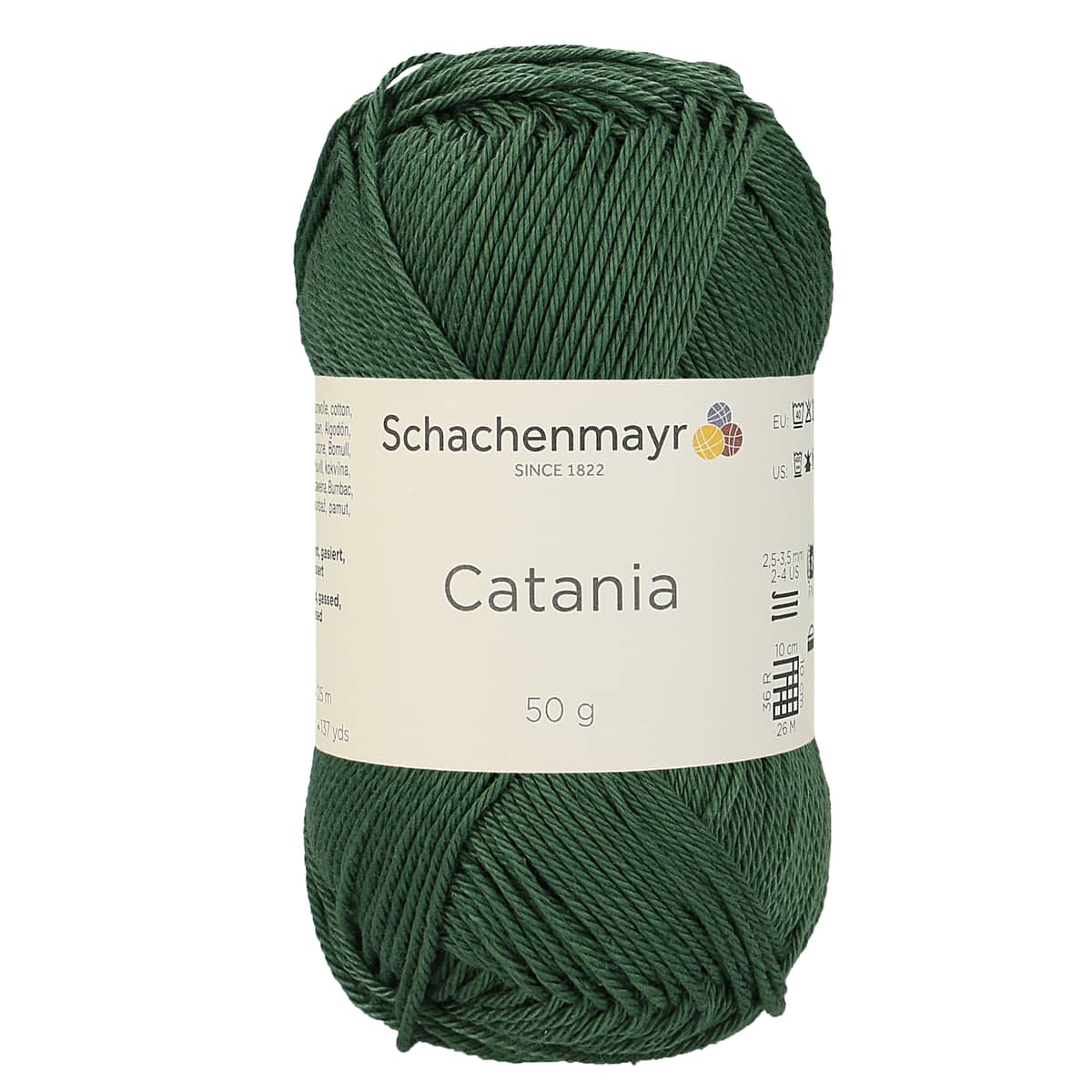 Catania /Schachenmayr/ 50g #00419 "Ziemassvētku egle"