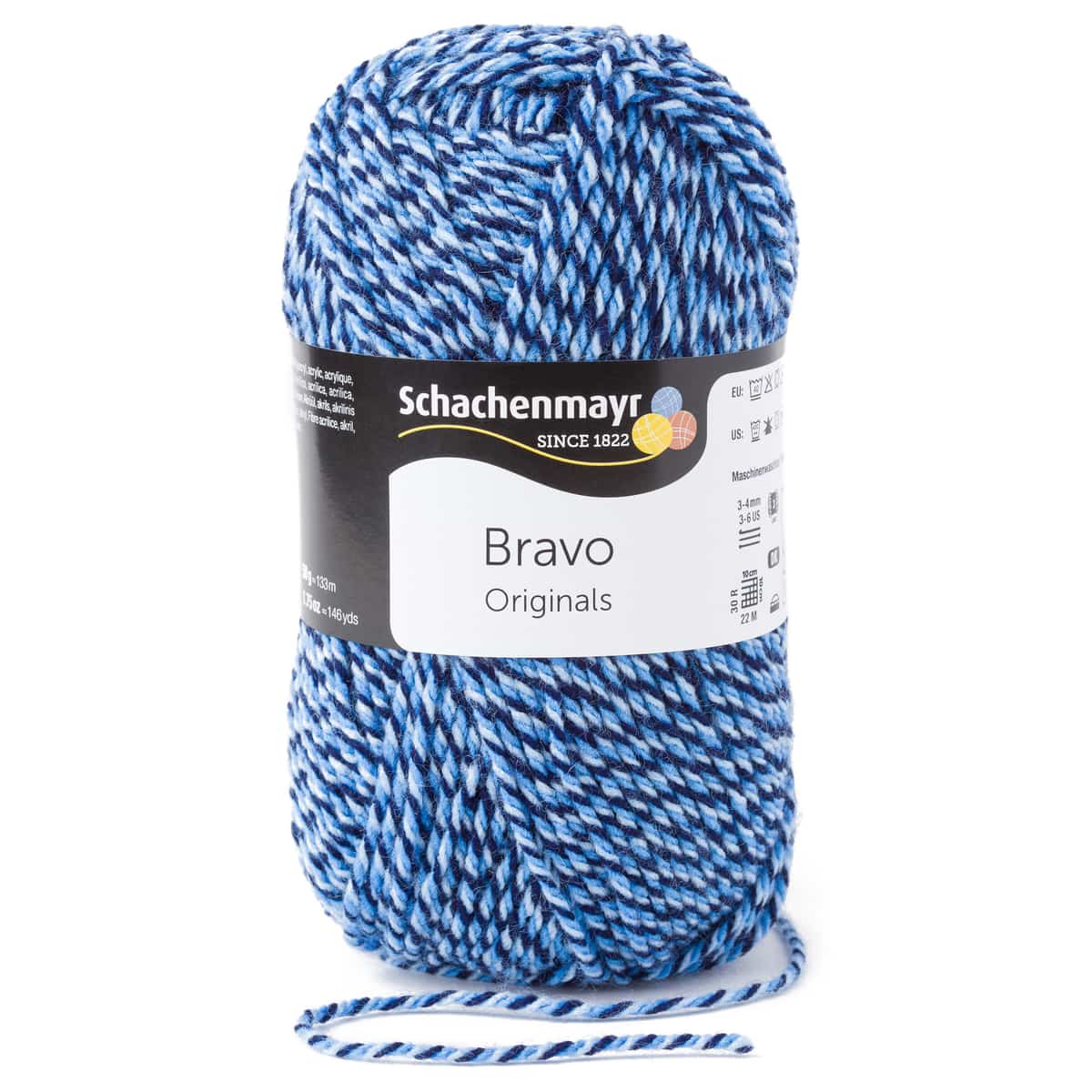 Bravo /Schachenmayr/ 50g #08182 "Ocean floss"