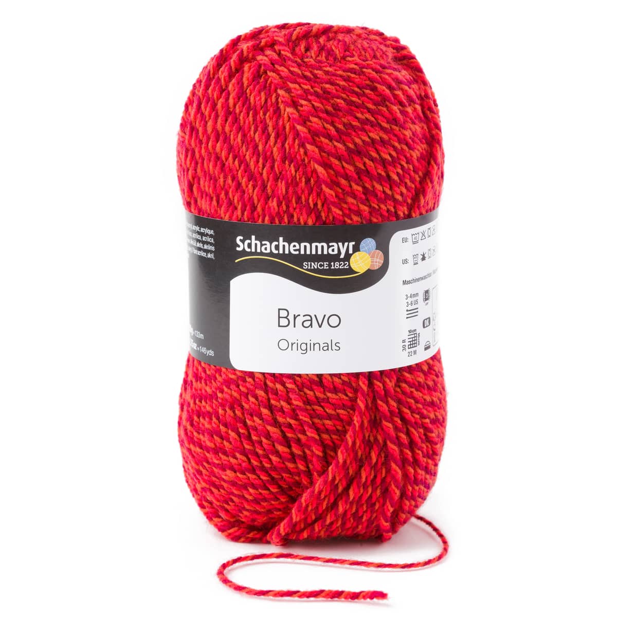 Bravo /Schachenmayr/ 50g #08189 "Lava muline"