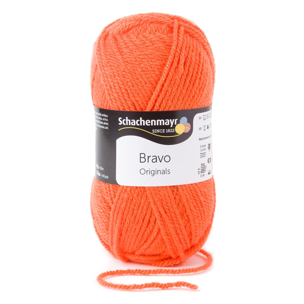 Bravo /Schachenmayr/ 50g #08192 "Ķirbis"