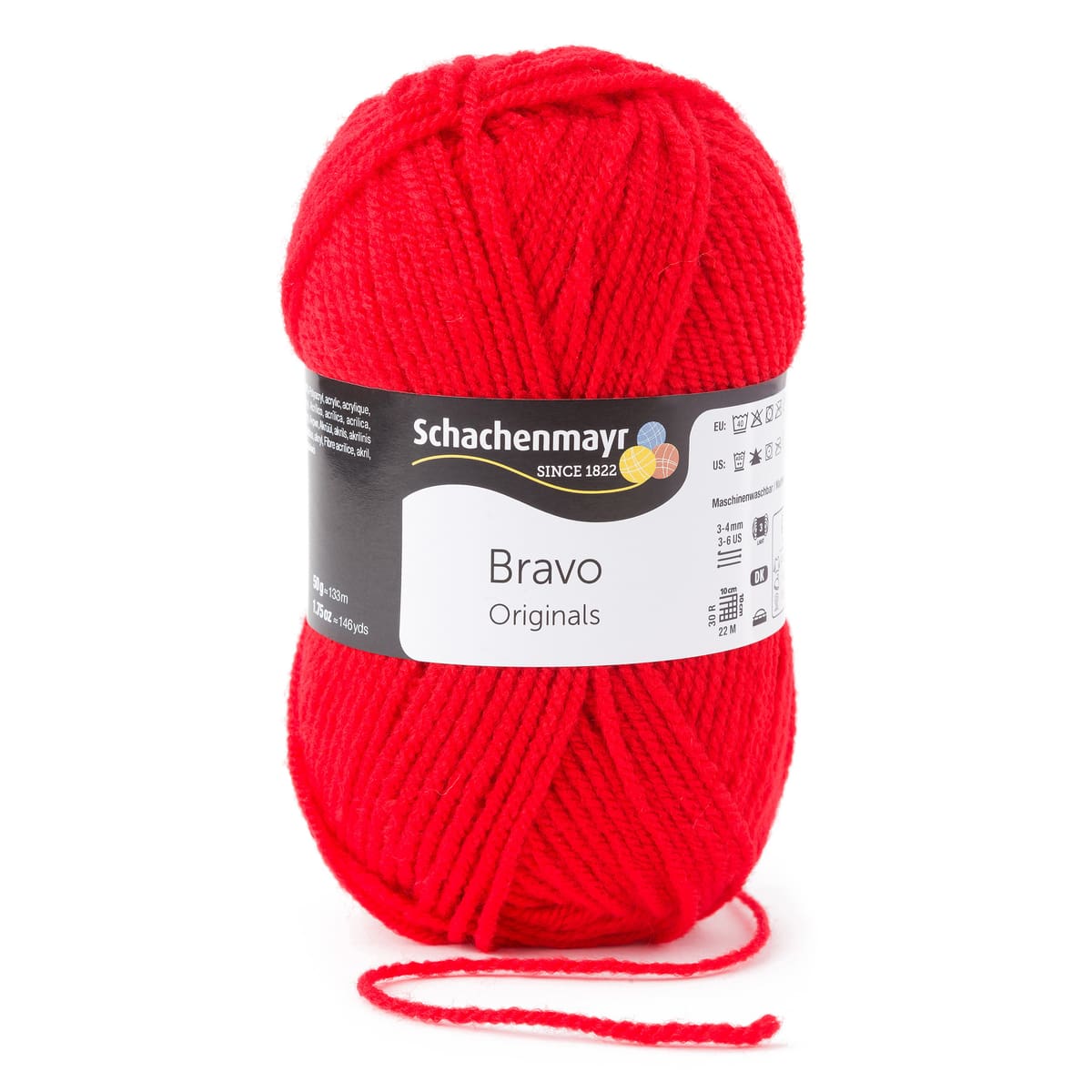 Bravo /Schachenmayr/ 50g #08221 "Fire"