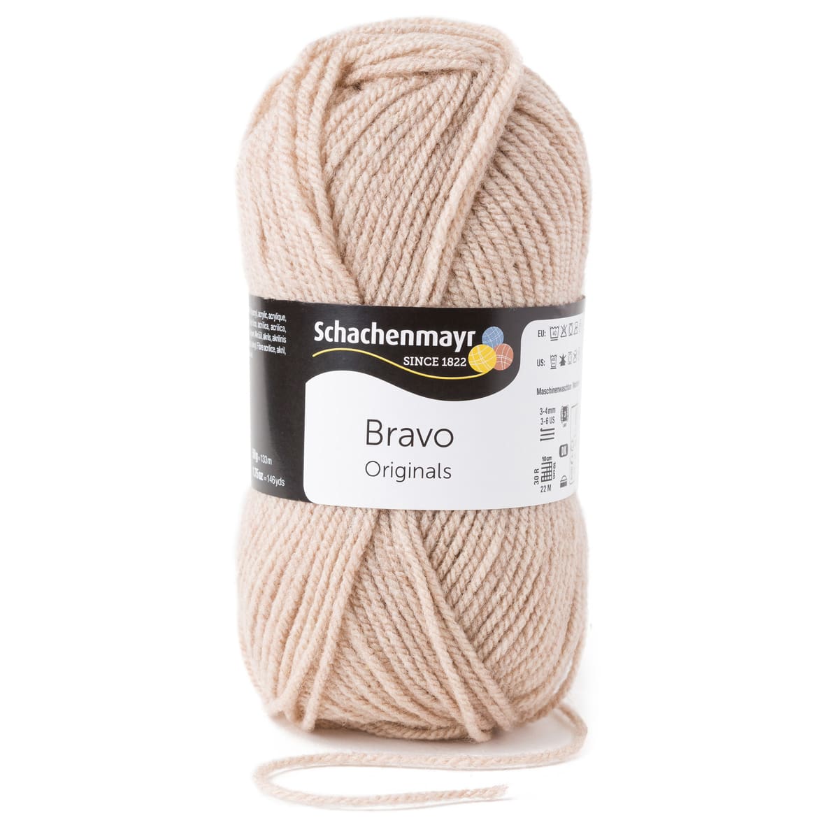 Bravo /Schachenmayr/ 50g #08267 "Auzu pārslu punktotais"