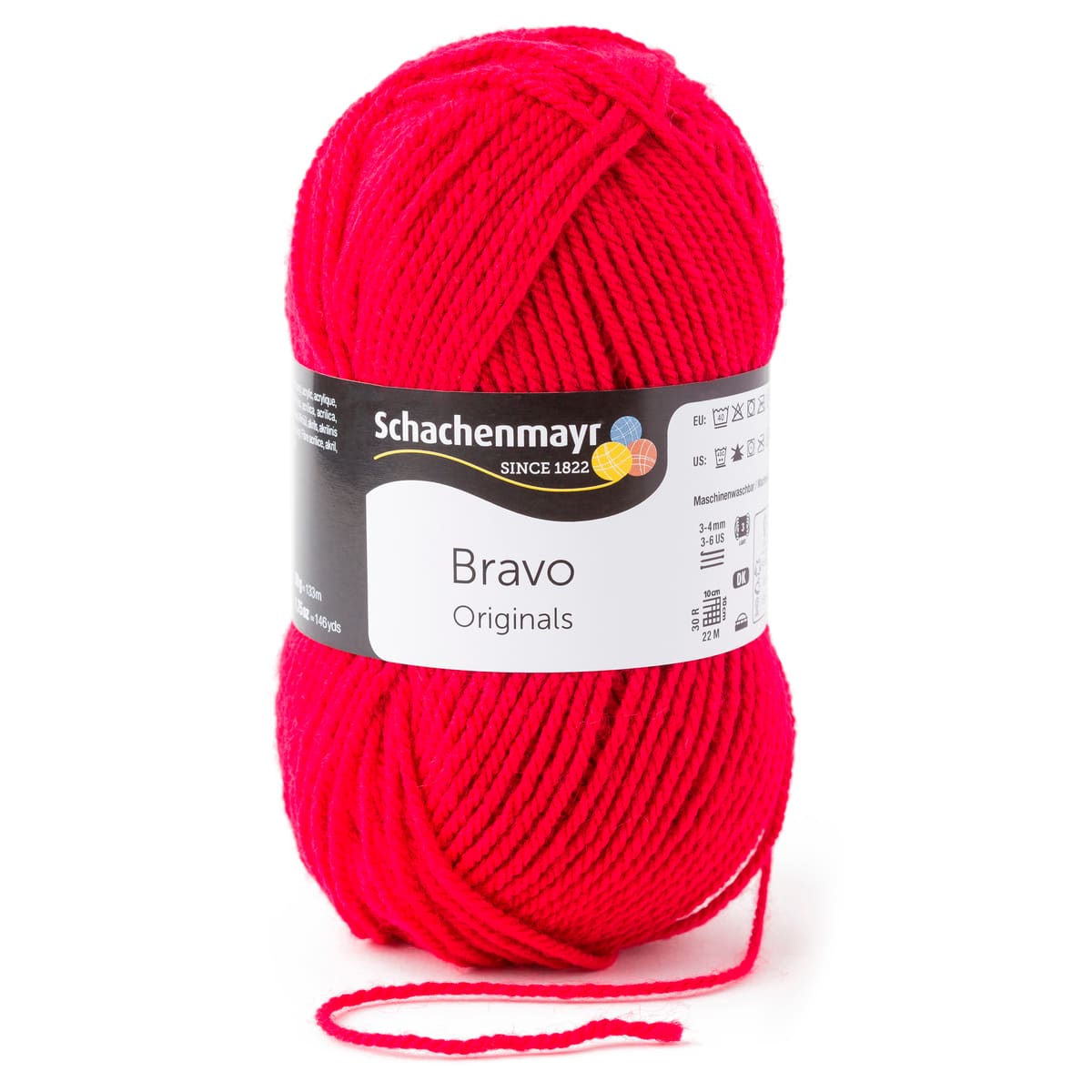 Bravo /Schachenmayr/ 50g #08309 "Cherry"