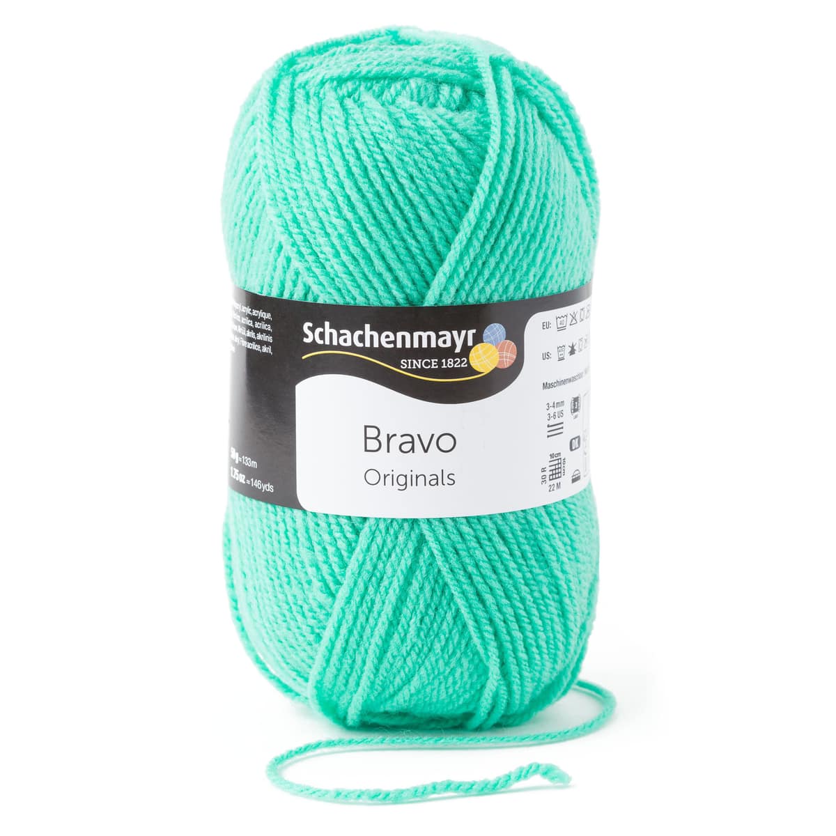 Bravo /Schachenmayr/ 50g #08321 "Smaragds"