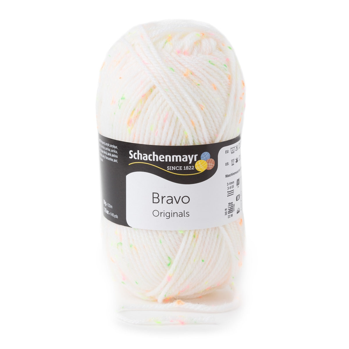 Bravo /Schachenmayr/ 50g #08330 "Natural neon tweed"