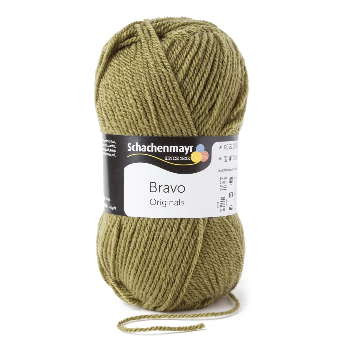 Bravo /Schachenmayr/ 50g #08338 "Avokado"