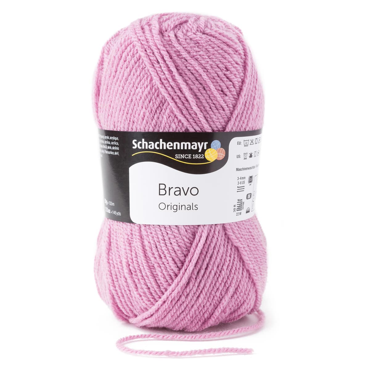 Bravo /Schachenmayr/ 50g #08343 "Violeti rozā"