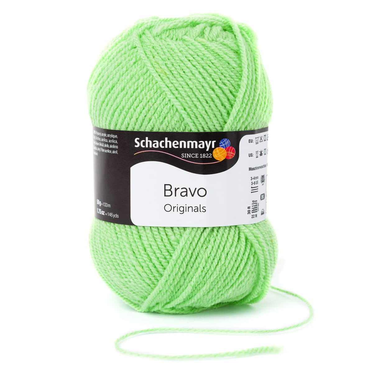 Bravo /Schachenmayr/ 50g #08351 "Kiwi"