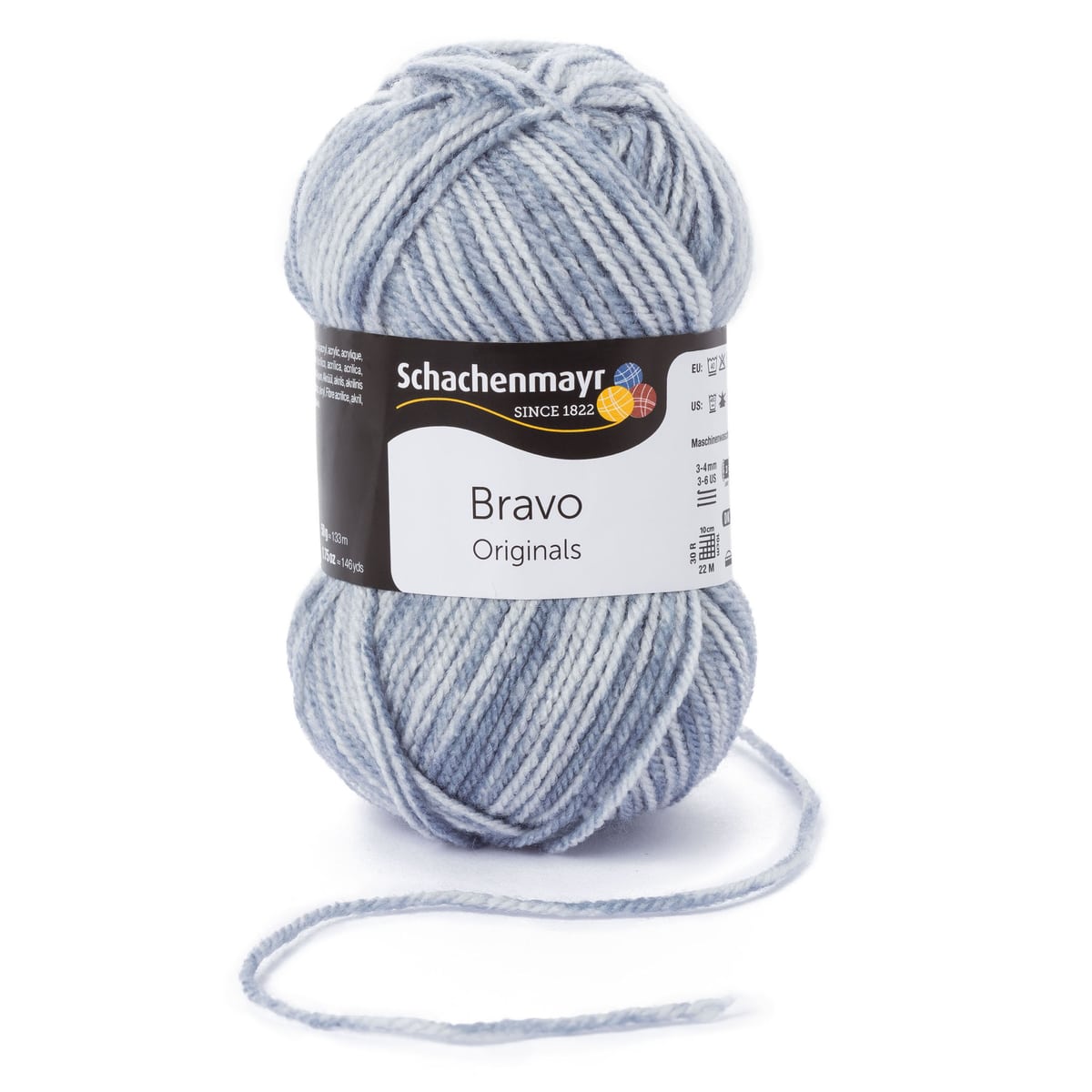 Bravo /Schachenmayr/ 50g #08352 "Debesu džinsi"