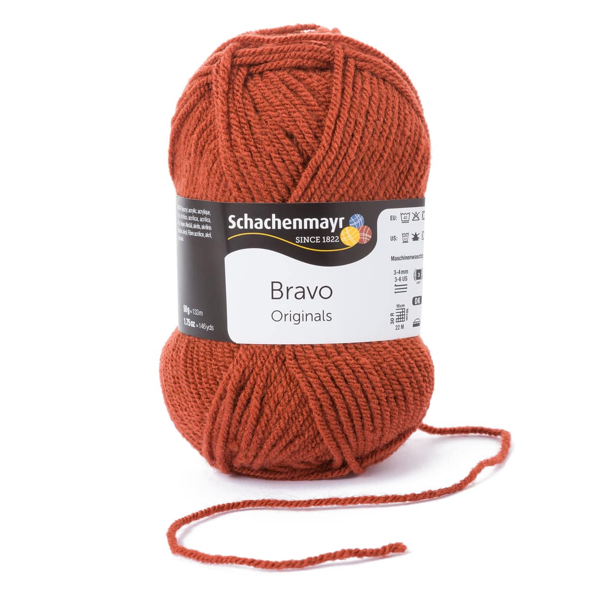 Bravo /Schachenmayr/ 50g #08358 "Marsala vīns"