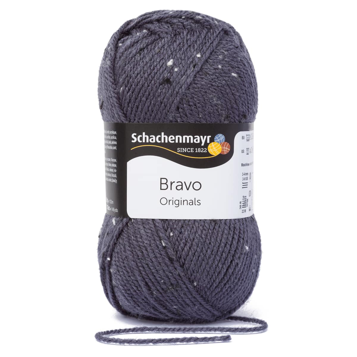 Bravo /Schachenmayr/ 50g #08372 "Hallsinine tviidivärv"