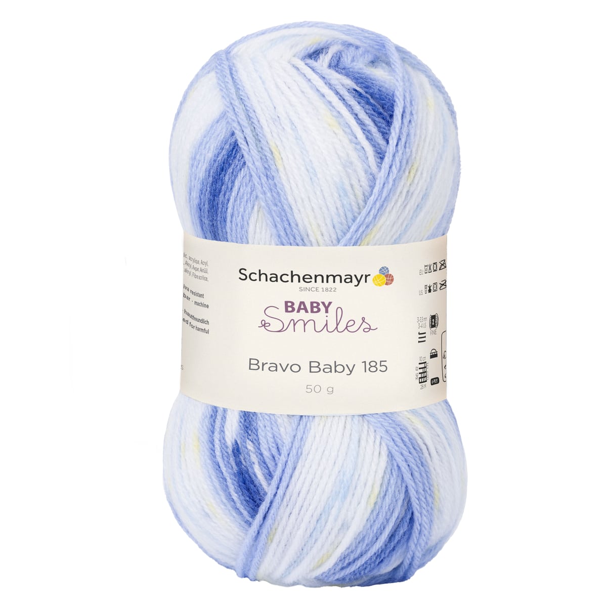Bravo Baby 185 /Schachenmayr/ 50g #00193 "Bena krāsa"
