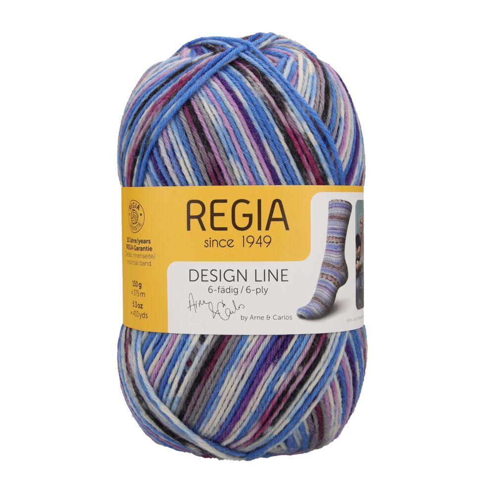 Regia 6-diegu Design Line by Arne & Carlos 150g #04012 "Nusfjords"