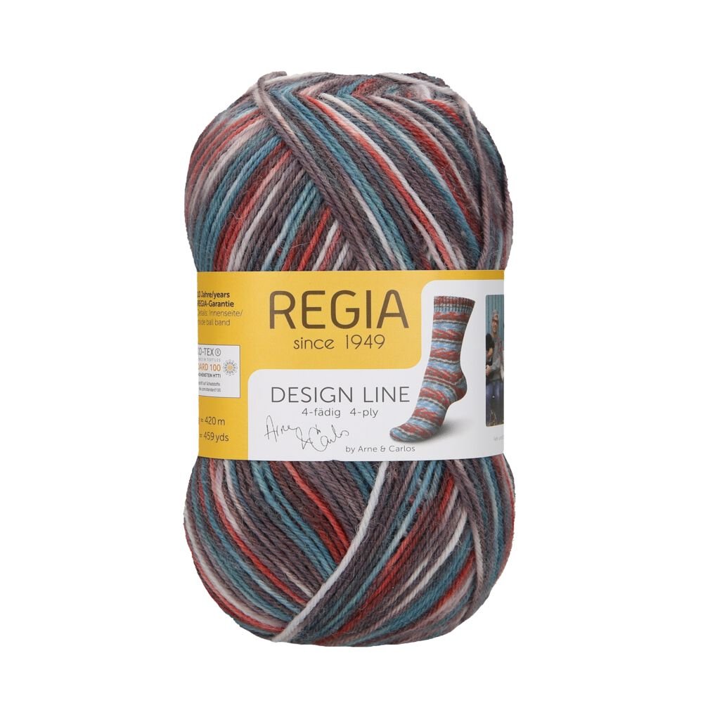 Regia 4-diegu Design Line by Arne & Carlos 100g #03857 "Polmak"