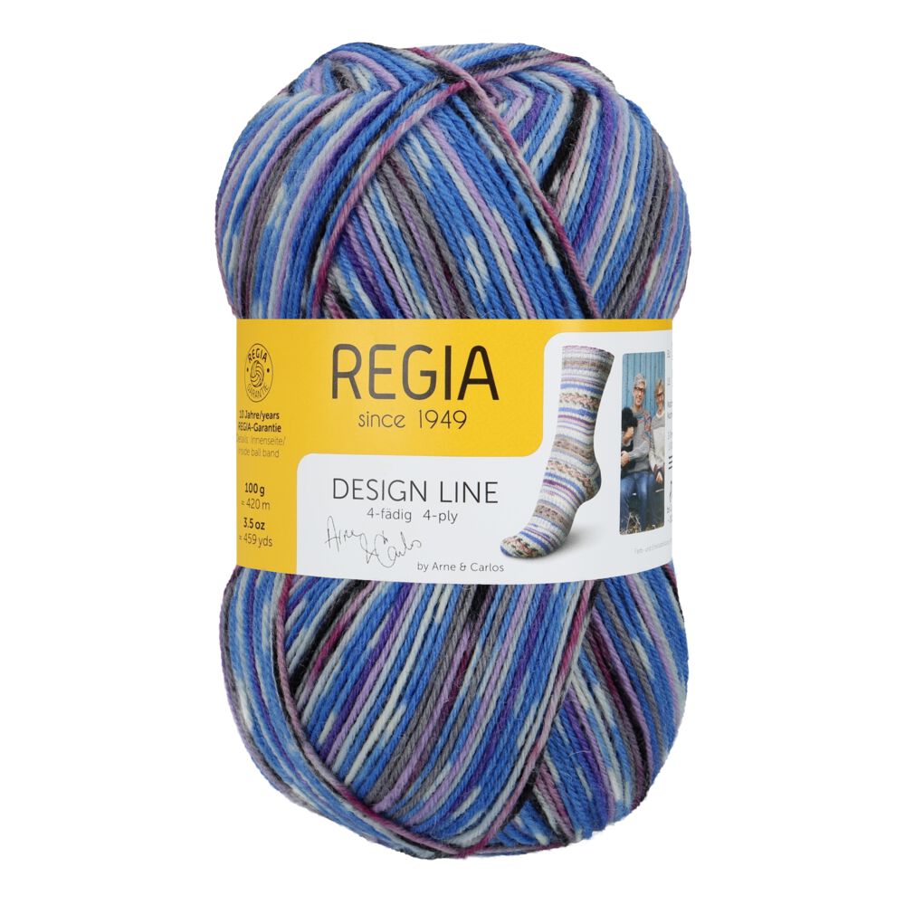 Regia 4-diegu Design Line by Arne & Carlos 100g #03881 "Nusfjord"