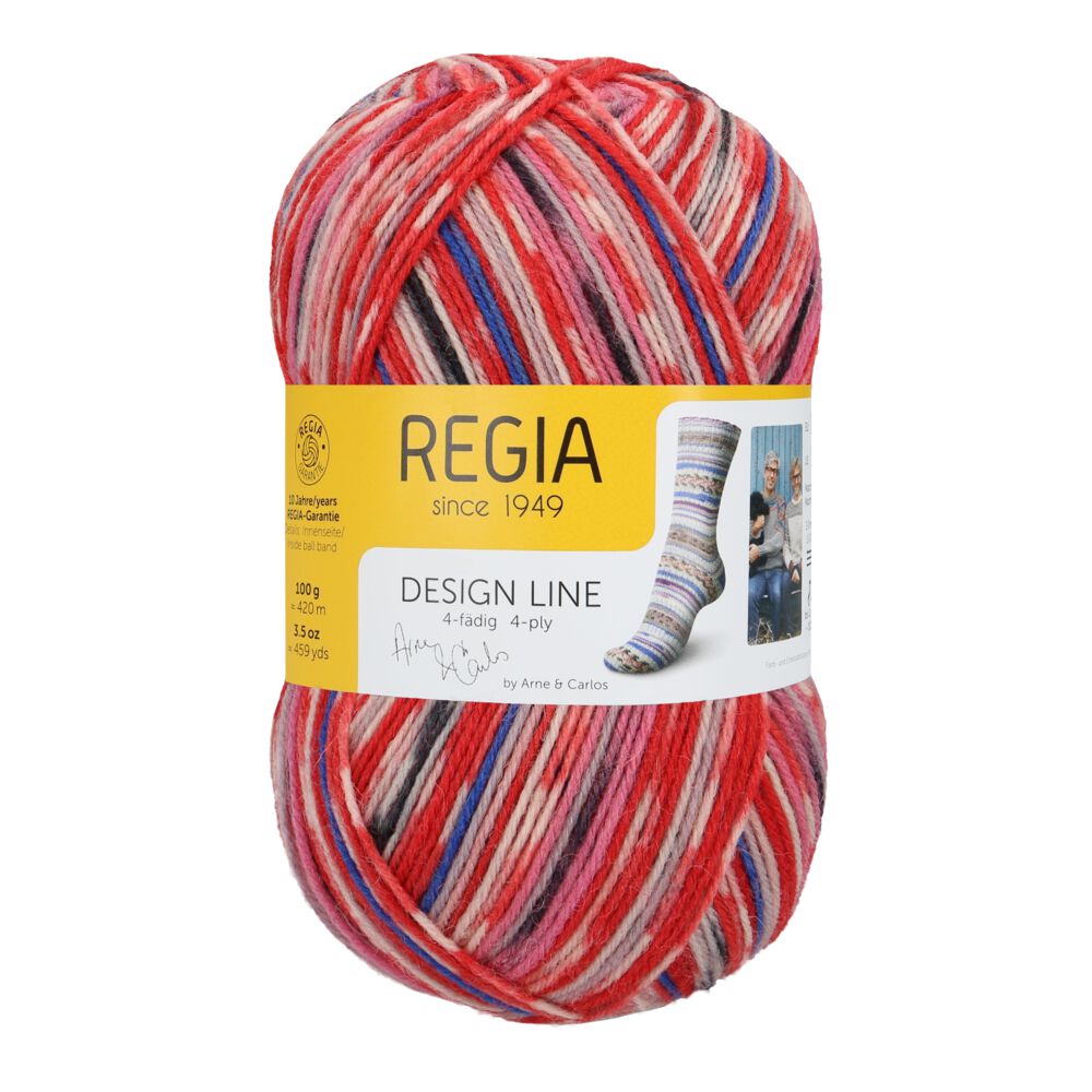 Regia 4-diegu Design Line by Arne & Carlos 100g #03885 "Henningsvaer"