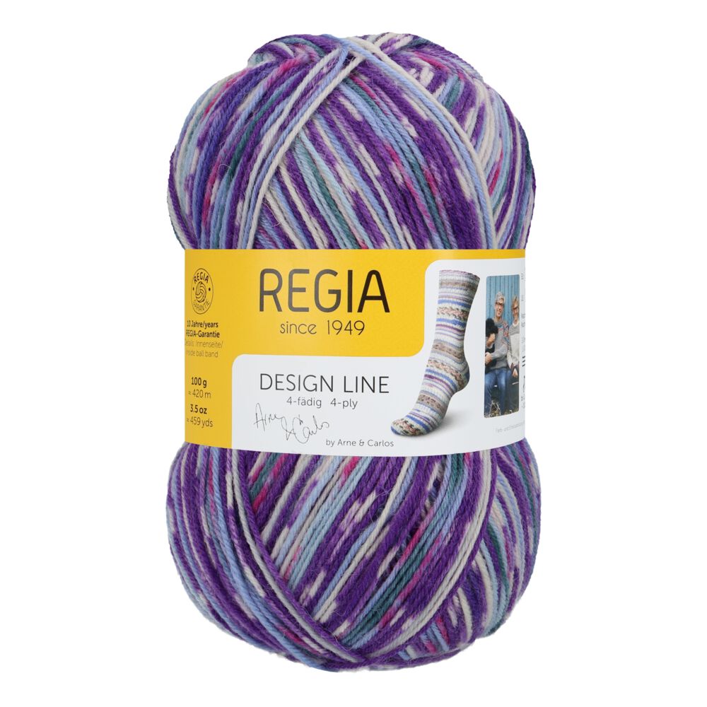 Regia 4-diegu Design Line by Arne & Carlos 100g #03886 "Kabelvaag"