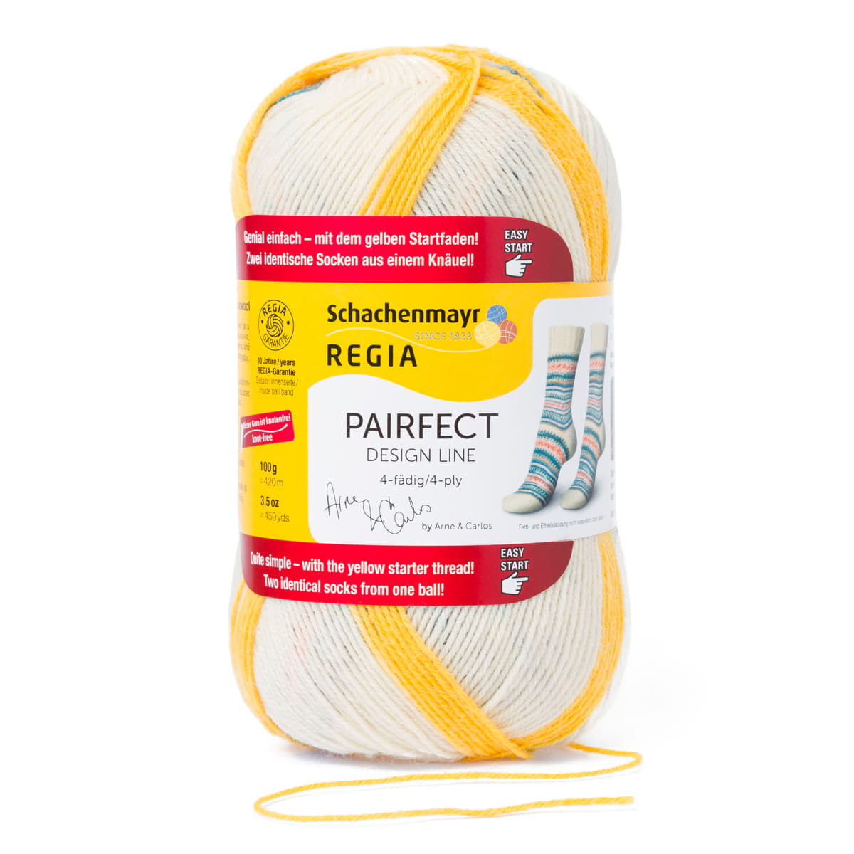 Regia 4-diegu PAIRFECT Design Line by ARNE & CARLOS 100g #09137 "Vasaras nakts krāsa"