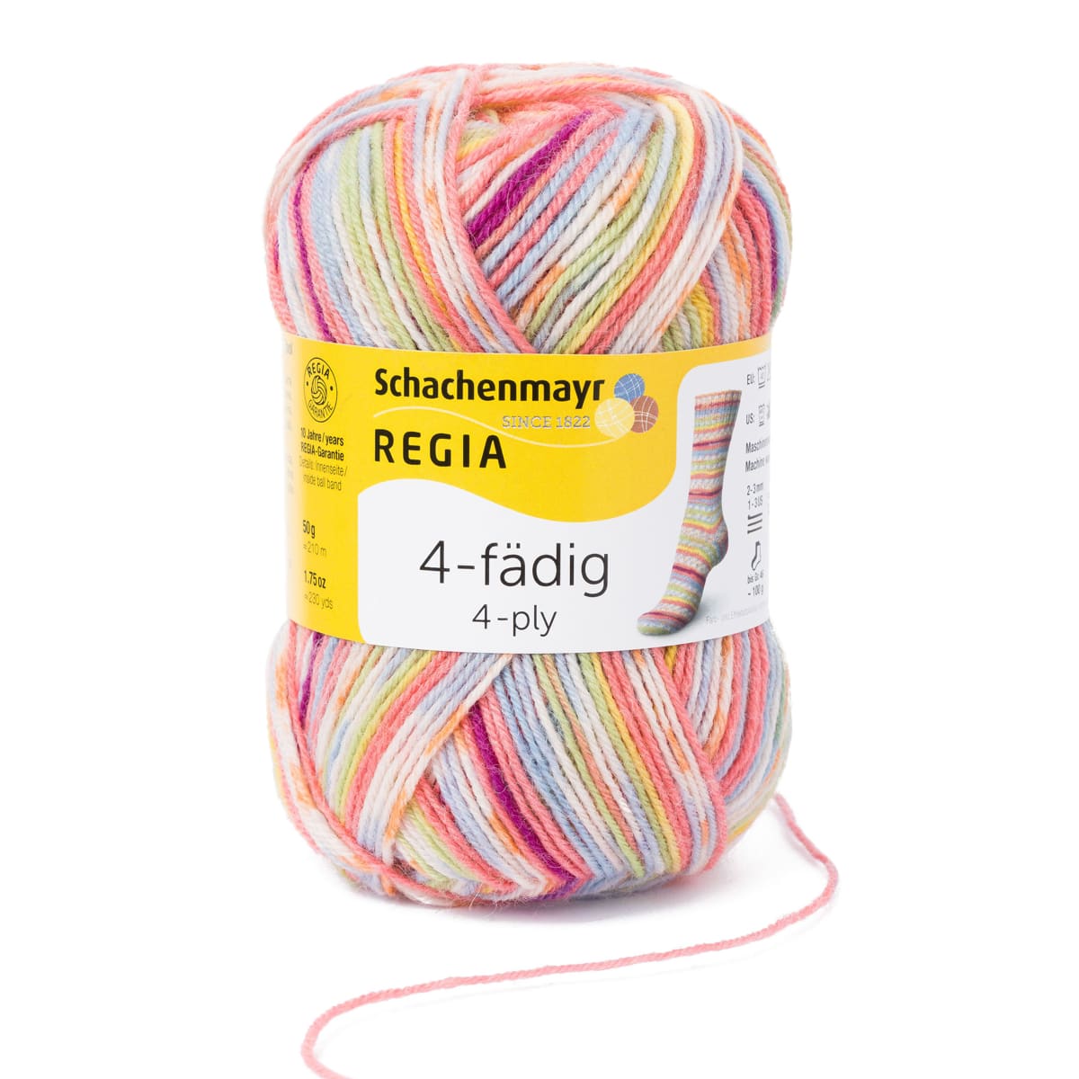 Regia Color 4-diegu 50g #01132 "Kvadrātveida konfekšu krāsa"
