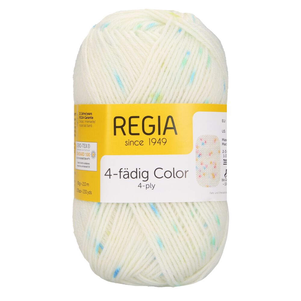Regia Color 4-diegu 50g #01140 "Zilo konfekšu krāsa"