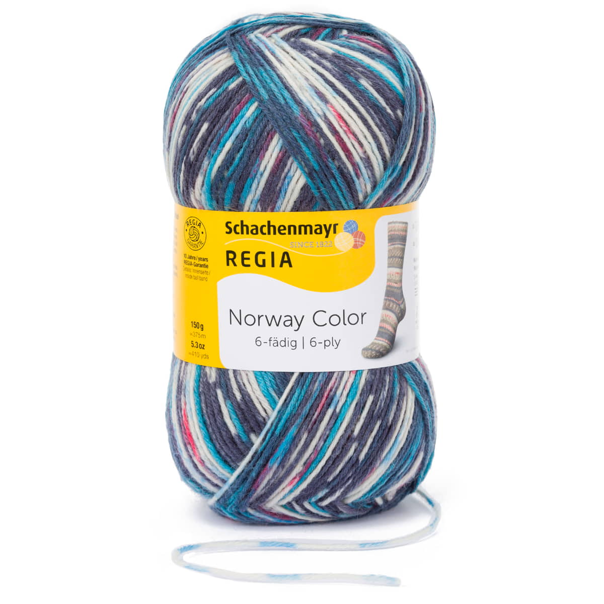 Regia Color 6-diegu 150g #02789 "Eidfjords
