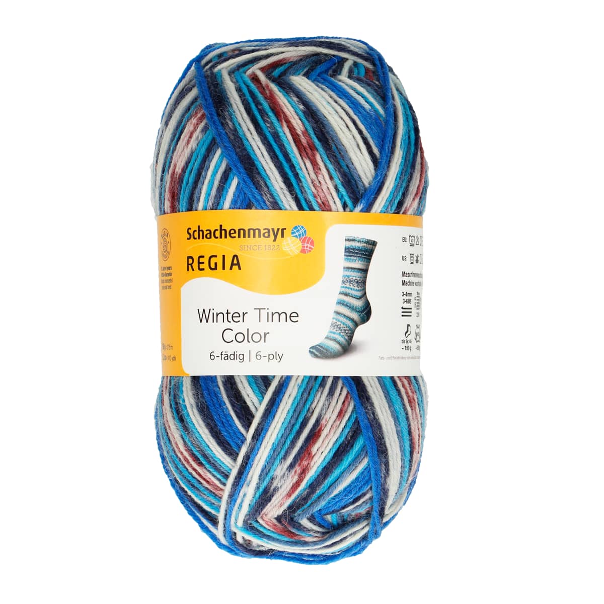 Regia Color 6-diegu 150g #06210 "Sniega vētras krāsa"
