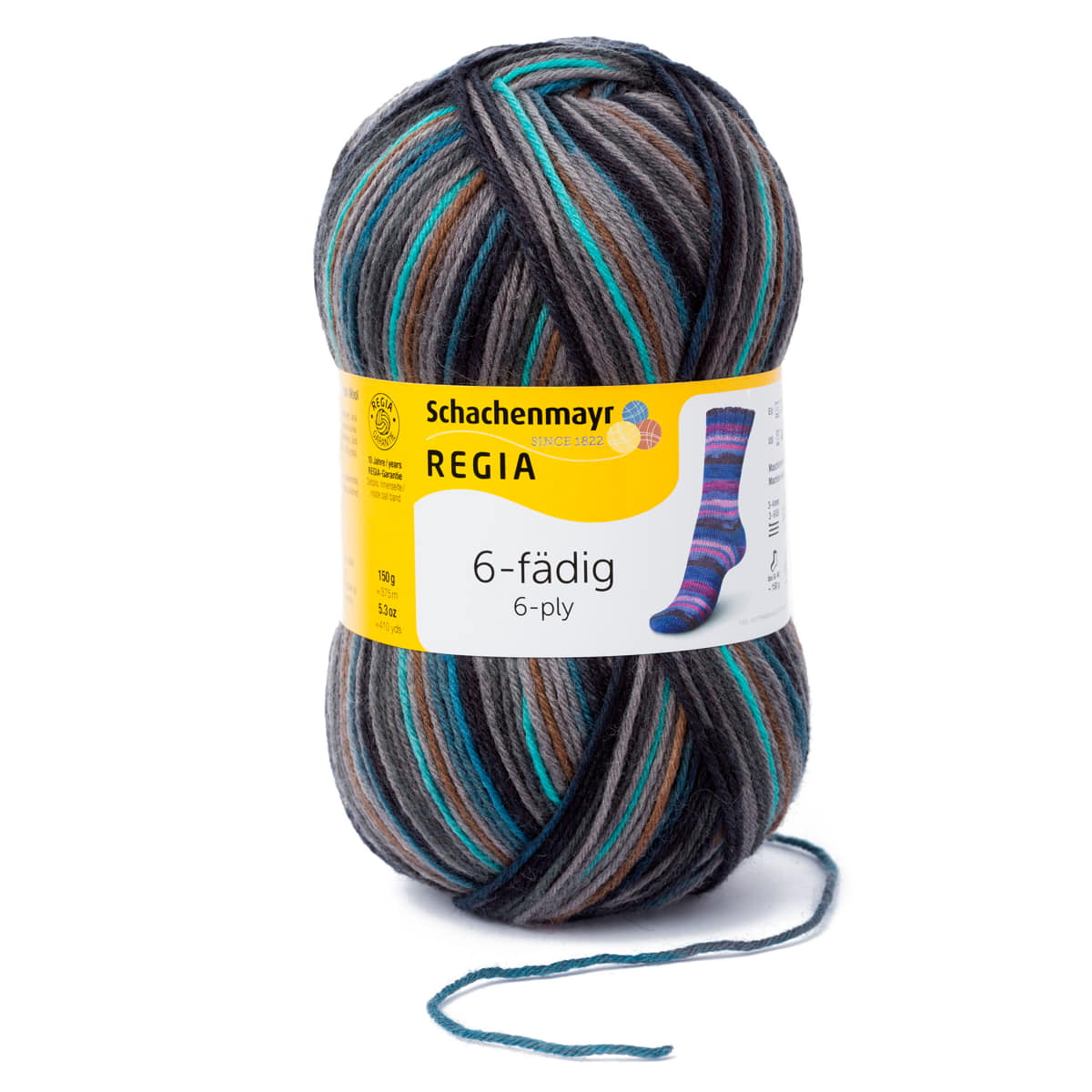 Regia Color 6-diegu 150g #06838 "Vulkāns Kīlauea"