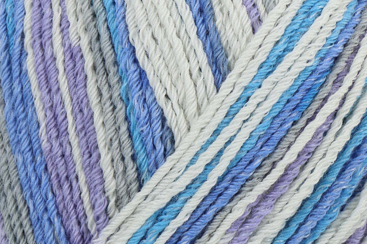 Regia 4-diegu Cotton Color 100g #02467 "Ziemas tuvošanās"