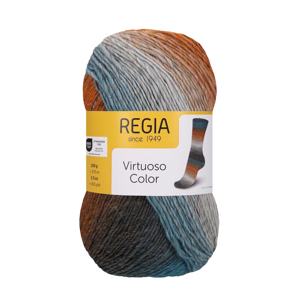 Regia Virtuoso Color 6-diegu 150g #3073 "Pilsētas noskaņojums"