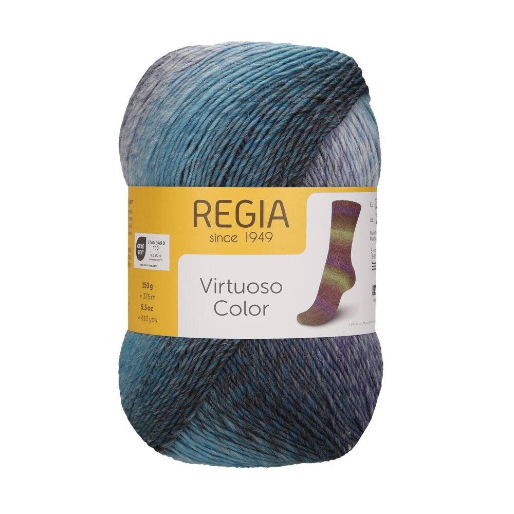 Regia Virtuoso Color 6-diegu 150g #3080 "Caurspīdīgums"