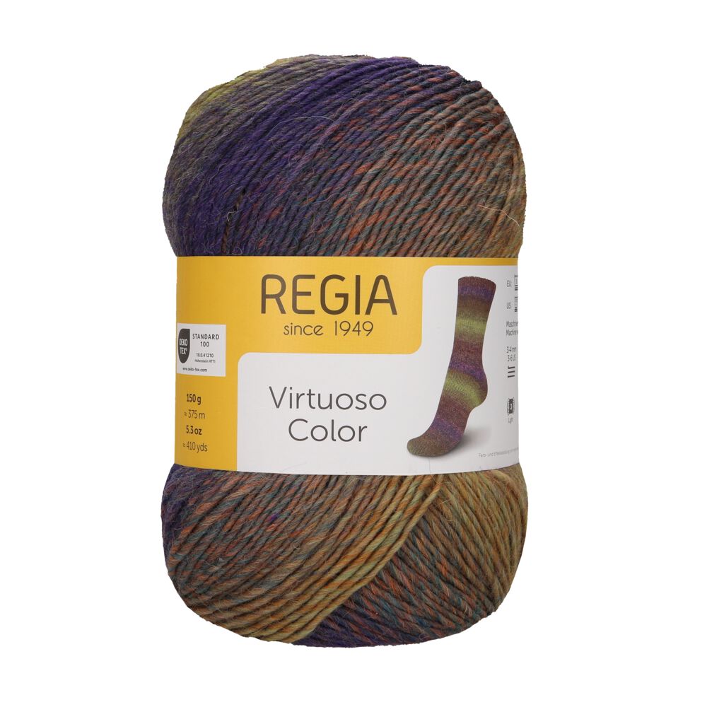 Regia Virtuoso Color 6-diegu 150g #3082 "Absolventu stils"