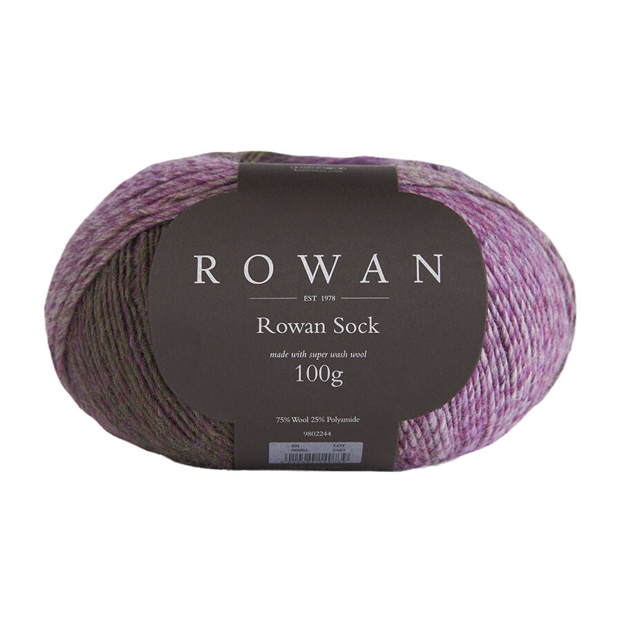 Rowan Sock color 100g #00002 "Heather"