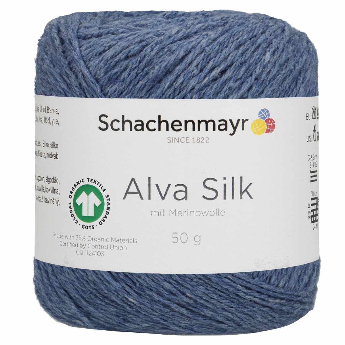 Alva Silk /Schachenmayr/ 50g #51 "Džinsu"